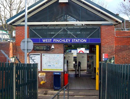 West Finchley Tube Station, London